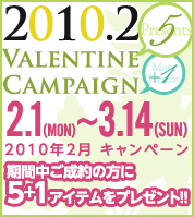 2010.2 New Year キャンペーン！ご成約の方に5+1アイテムをプレゼント！詳しくはこちらをクリック！