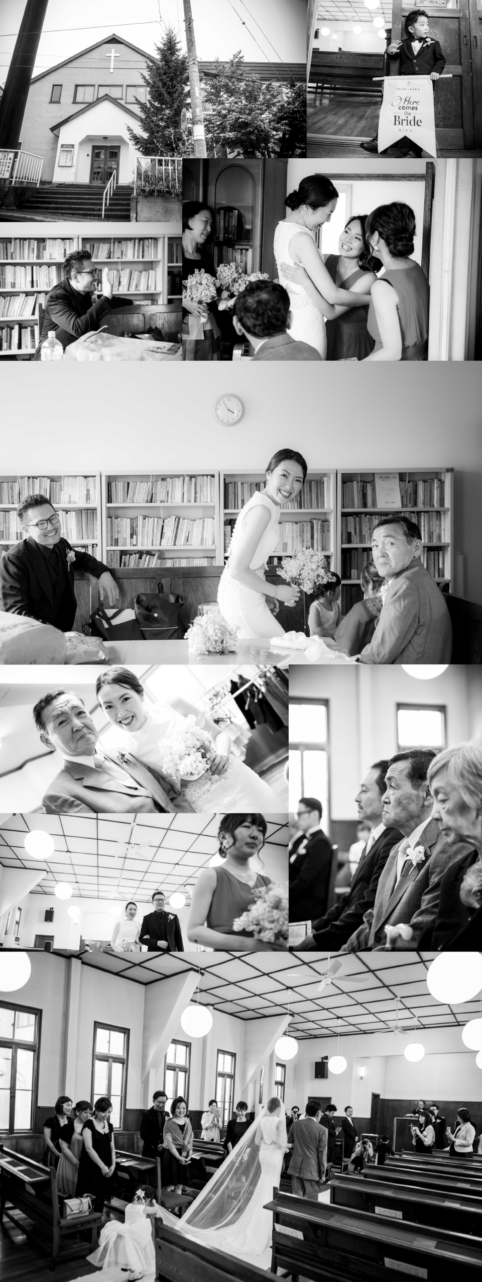 北海道小樽での結婚式シオン教会