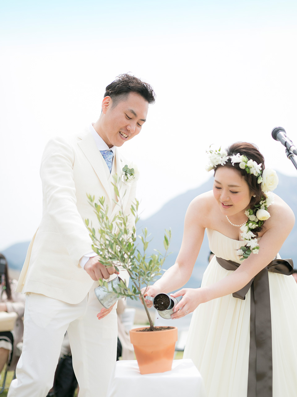 結婚記念植樹